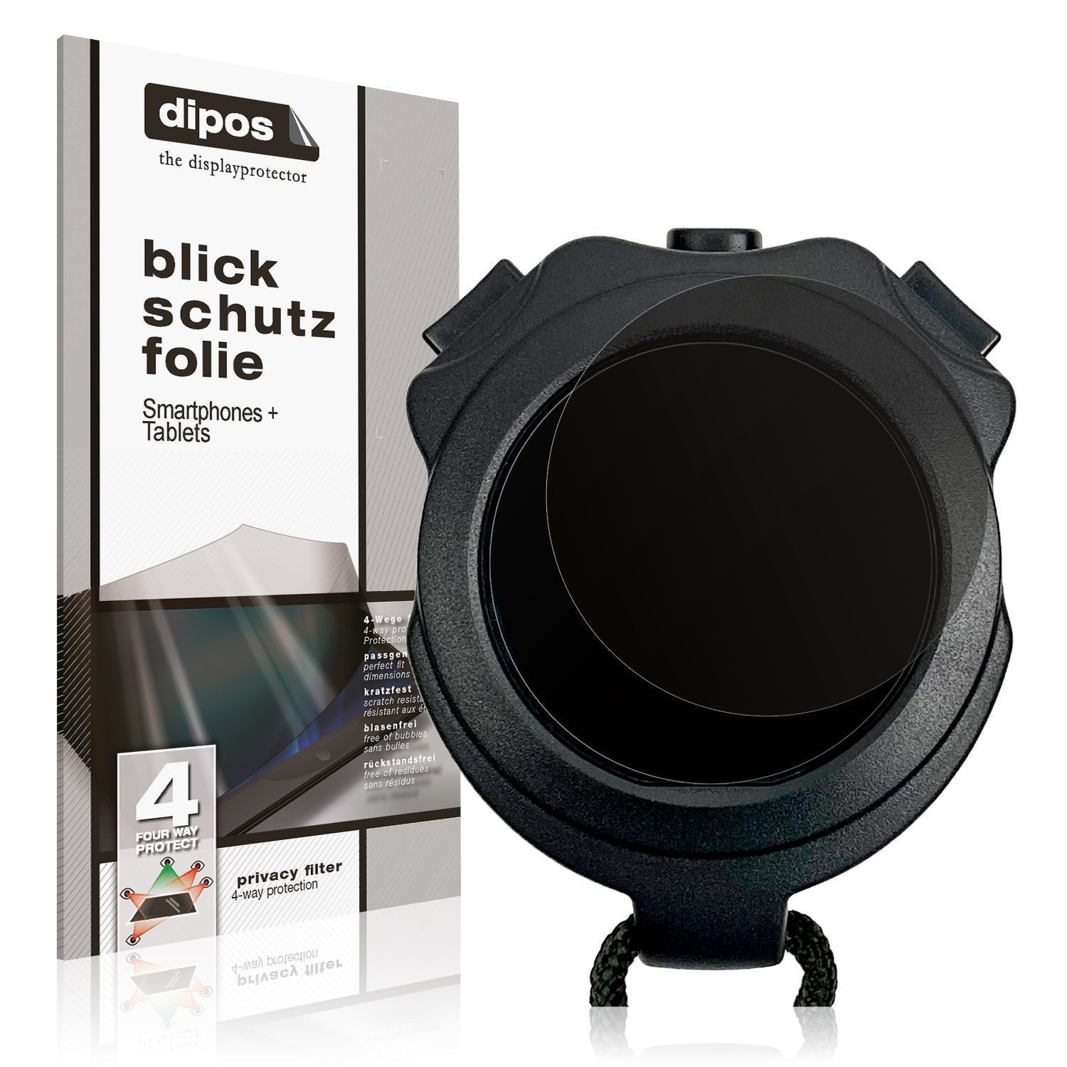Blickschutzfolie für Stoptec Stoppuhr HC-5 matt Sc (1)