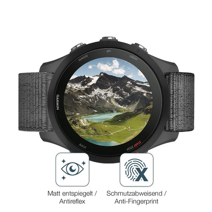 6x Schutzfolie matt für Garmin Forerunner 255 Disp (4)