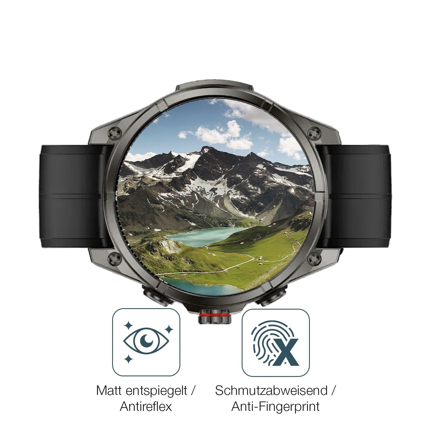 2x 9H Schutzfolie matt für Rollme GT3 Panzerfolie (5)
