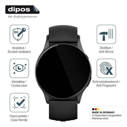2x 9H Schutzfolie für 360Grad FITSmartWatch LIGHT  (7)