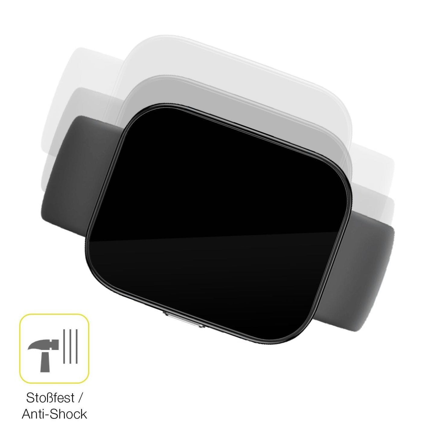 2x 3D Full Cover Schutzfolie für Amazfit Bip 5 46m (4)