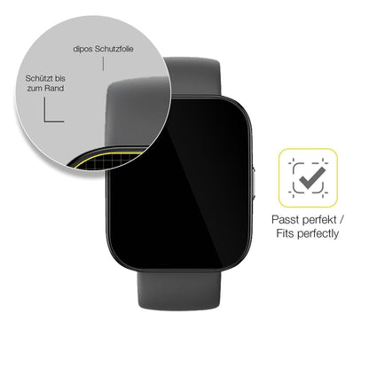 2x 3D Full Cover Schutzfolie für Amazfit Bip 5 46m (6)