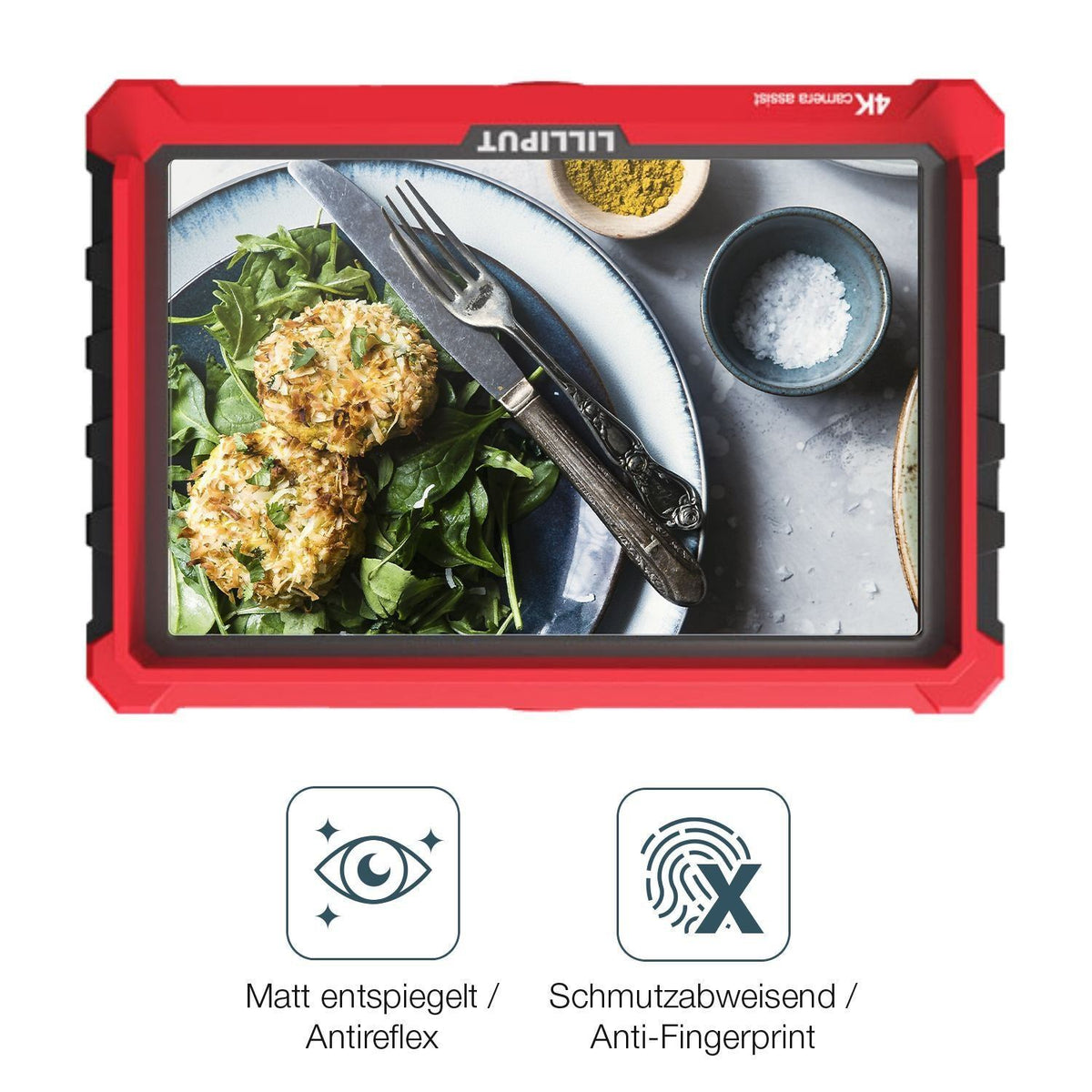 2x 9H Schutzfolie matt für Lilliput A7s 7 Zoll Pan (5)