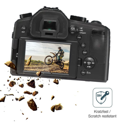 2x 9H Schutzfolie für Leica V-Lux Typ 114 Panzerfo (3)