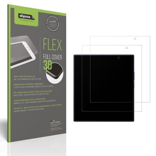 2x Full Cover Schutzfolie matt für Samsung Galaxy  (1)