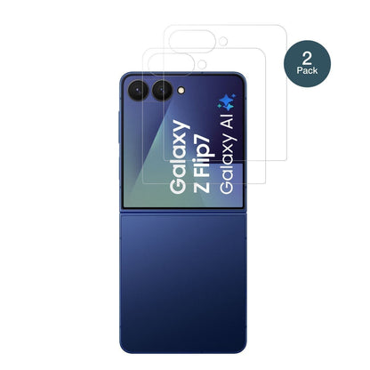 2x 9H Schutzfolie für Samsung Galaxy Z Flip7 Ausse (4)