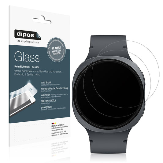 2x 9H Schutzfolie matt für Samsung Galaxy Watch8 4 (1)