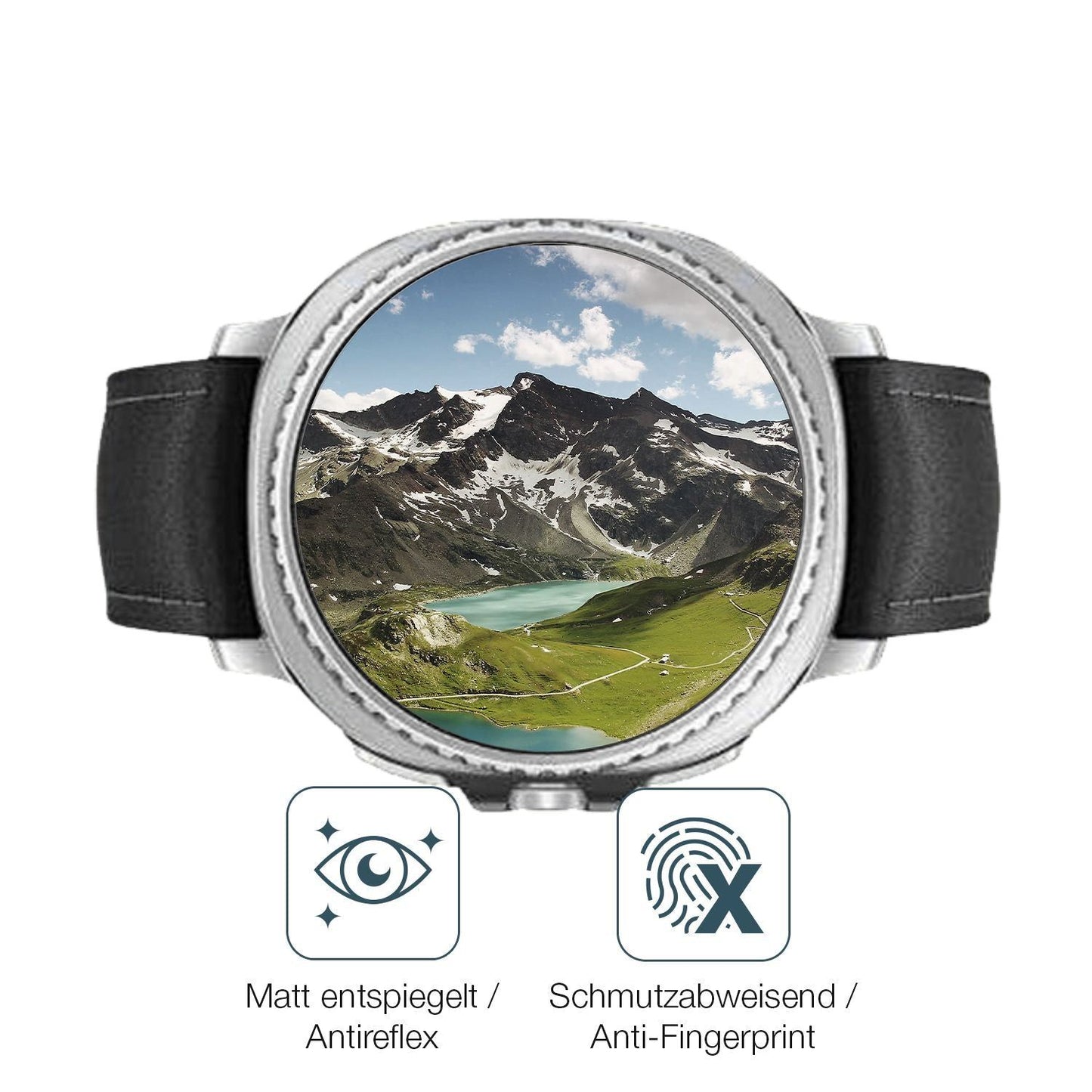 6x Schutzfolie matt für Samsung Galaxy Watch8 Clas (4)