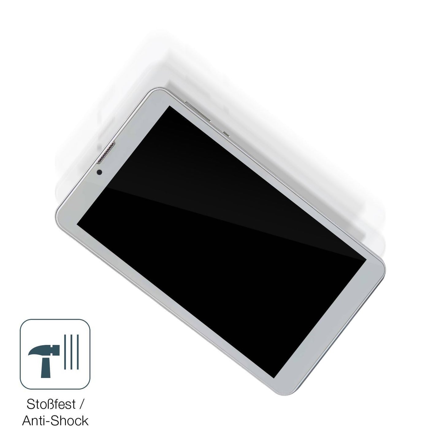 2x 9H Schutzfolie für Garsent 7 Zoll Tablet Panzer (4)