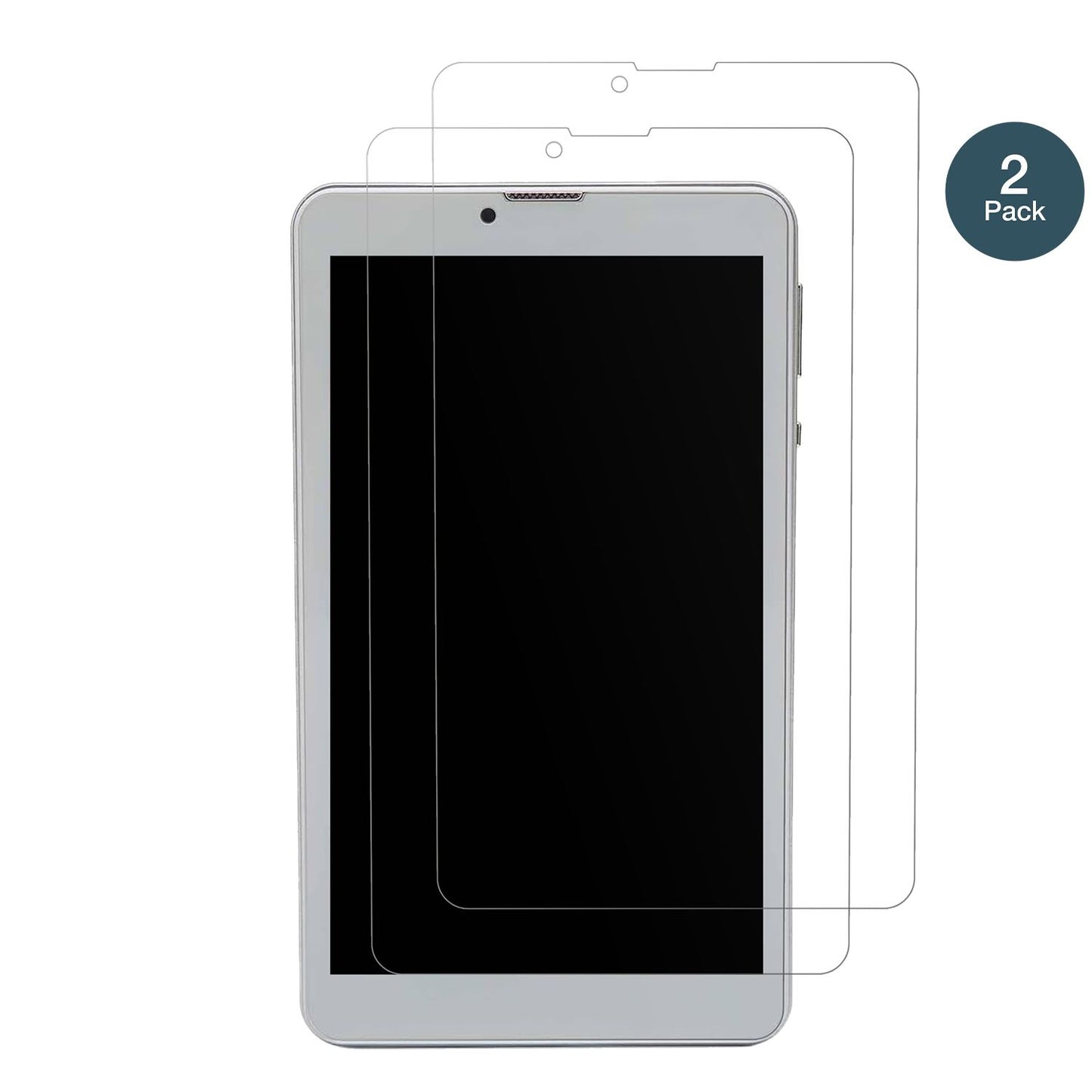 2x 9H Schutzfolie matt für Garsent 7 Zoll Tablet P (2)