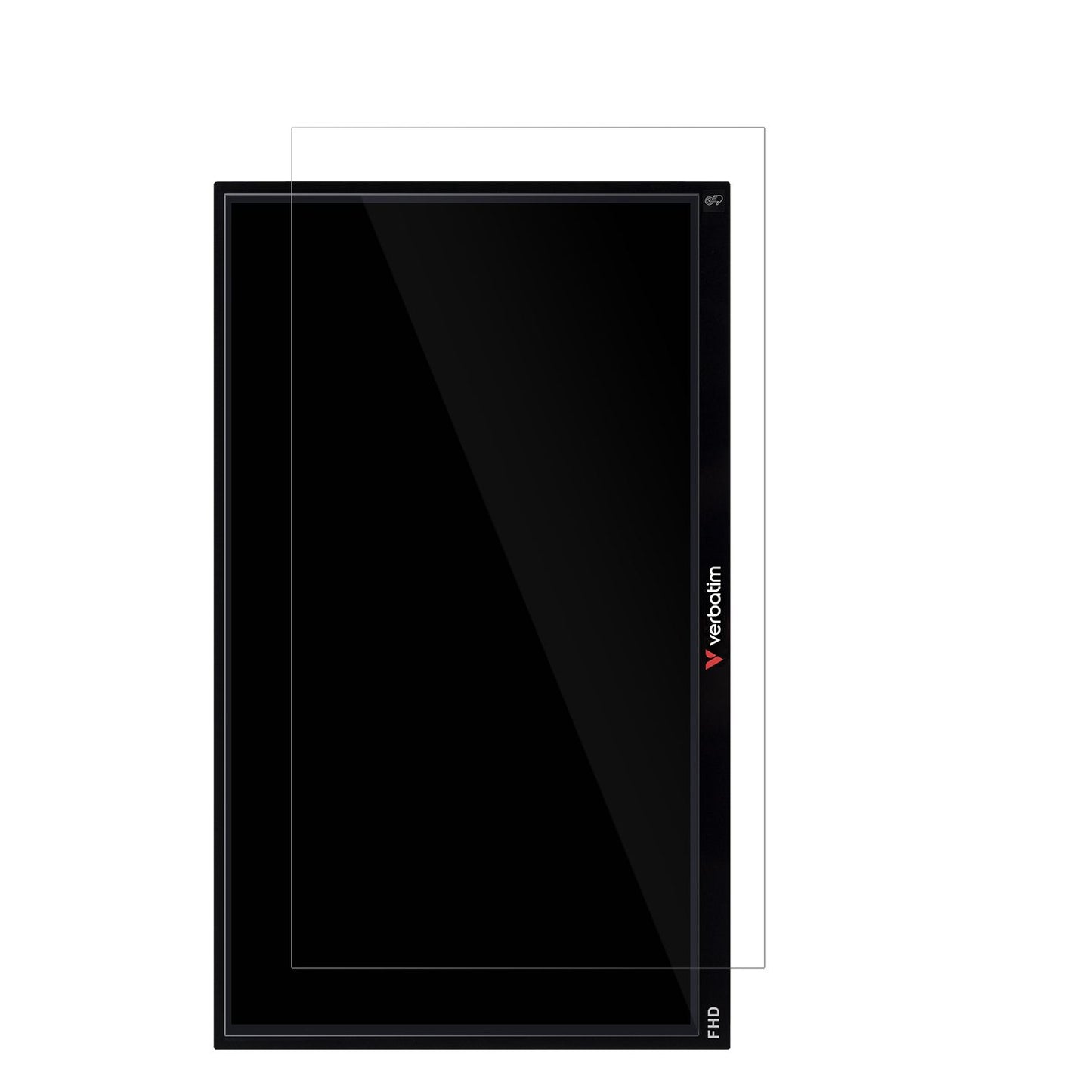 2x Schutzfolie klar für Verbatim PMT-15 Display-Sc (2)