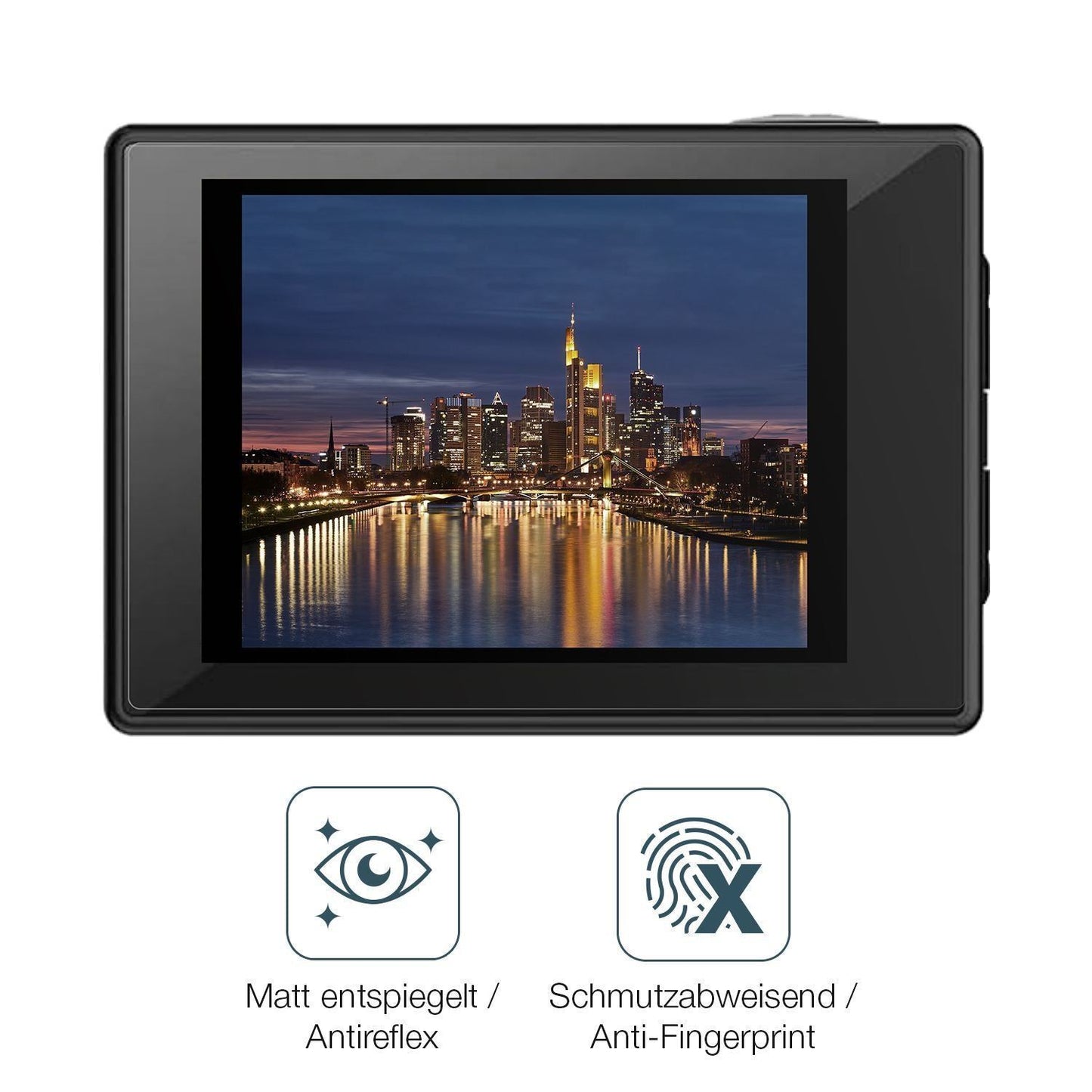 2x 9H Schutzfolie matt für SJCAM SJ4000 Action Cam (5)