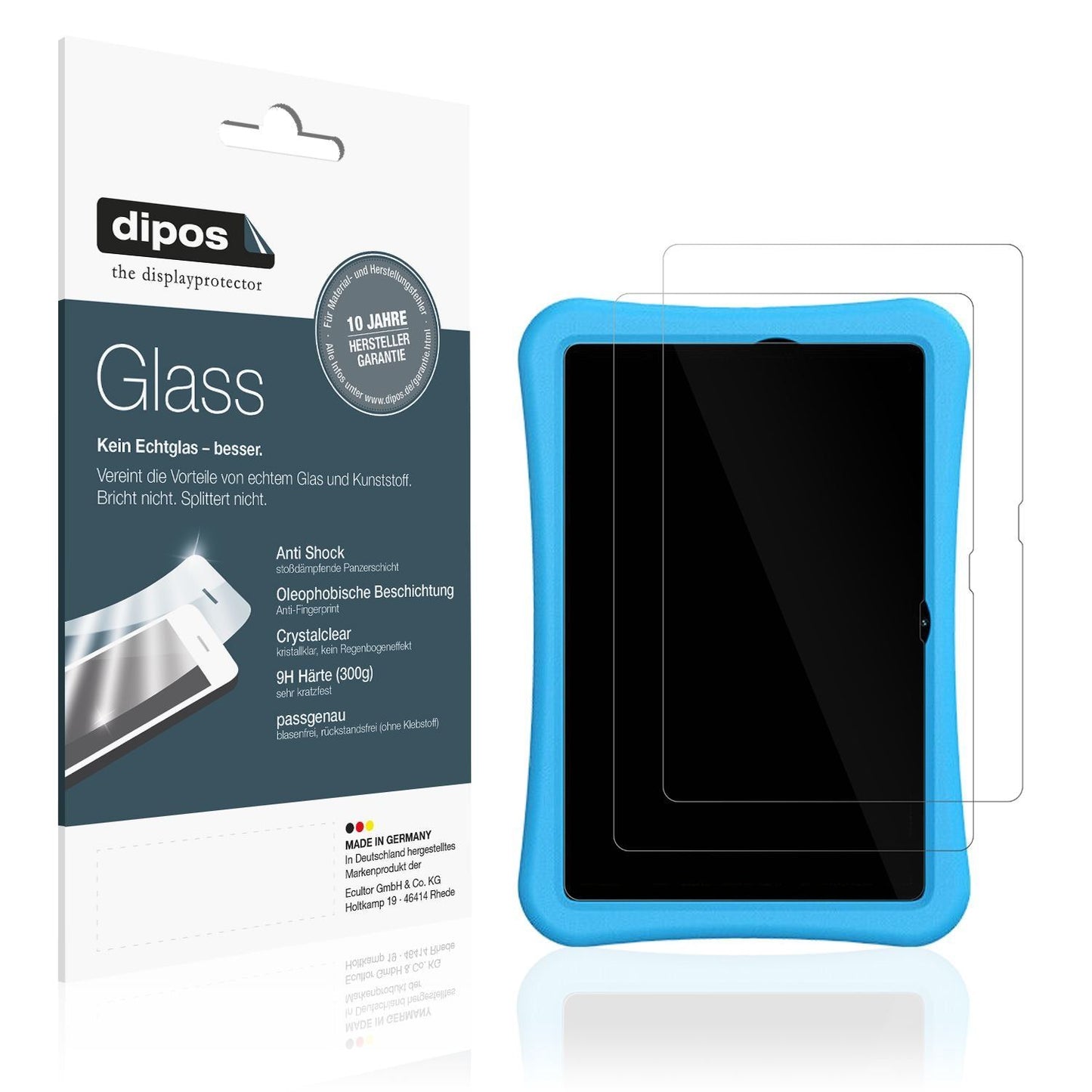 2x 9H Schutzfolie für Umidigi G2 Tab Kids Panzerfo (1)