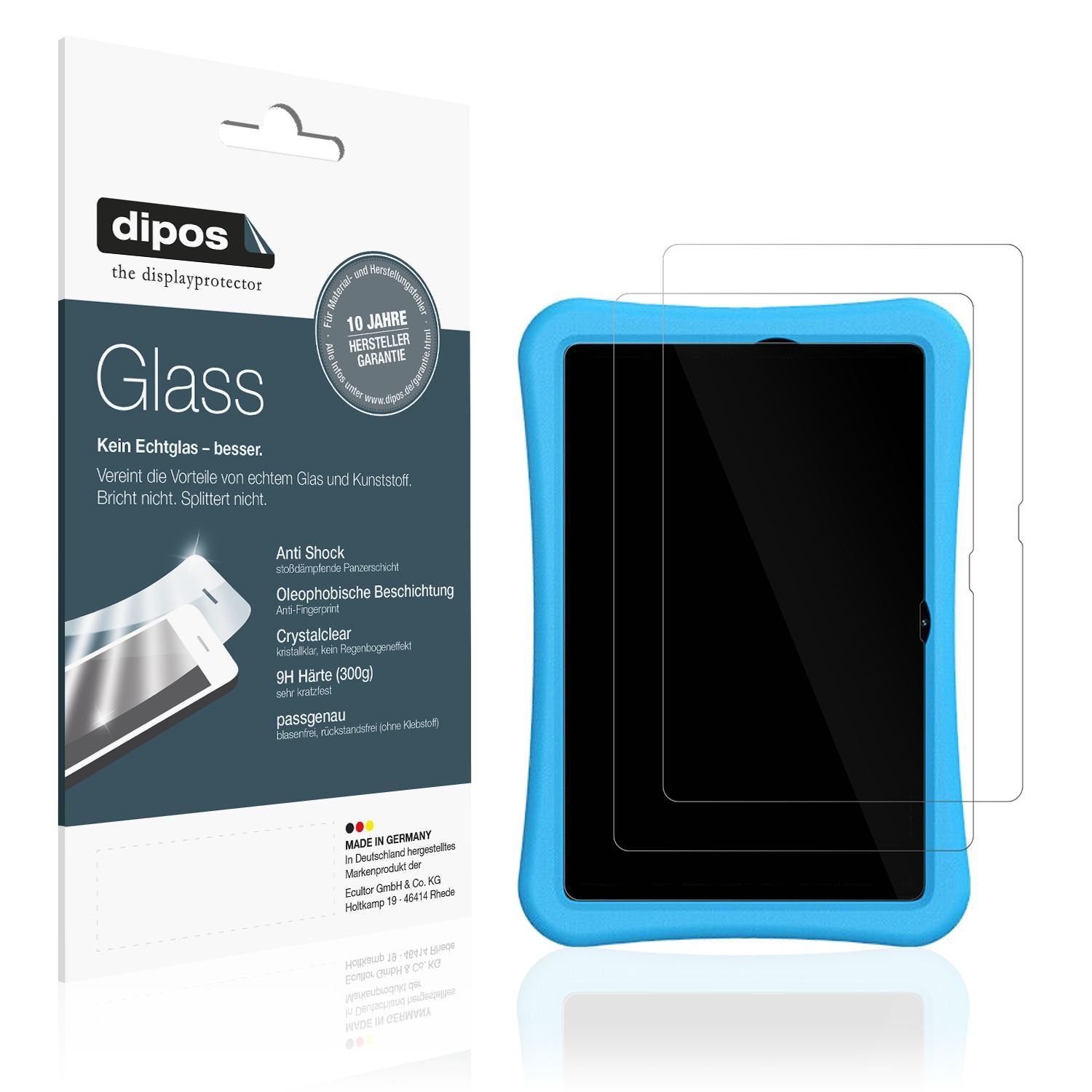 2x 9H Schutzfolie für Umidigi G2 Tab Kids Panzerfo (1)