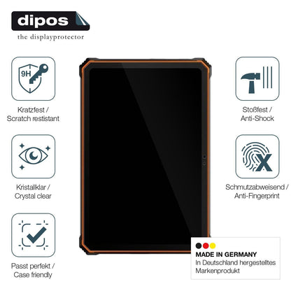 2x 9H Schutzfolie für Blackview Active 10 Pro Panz (7)