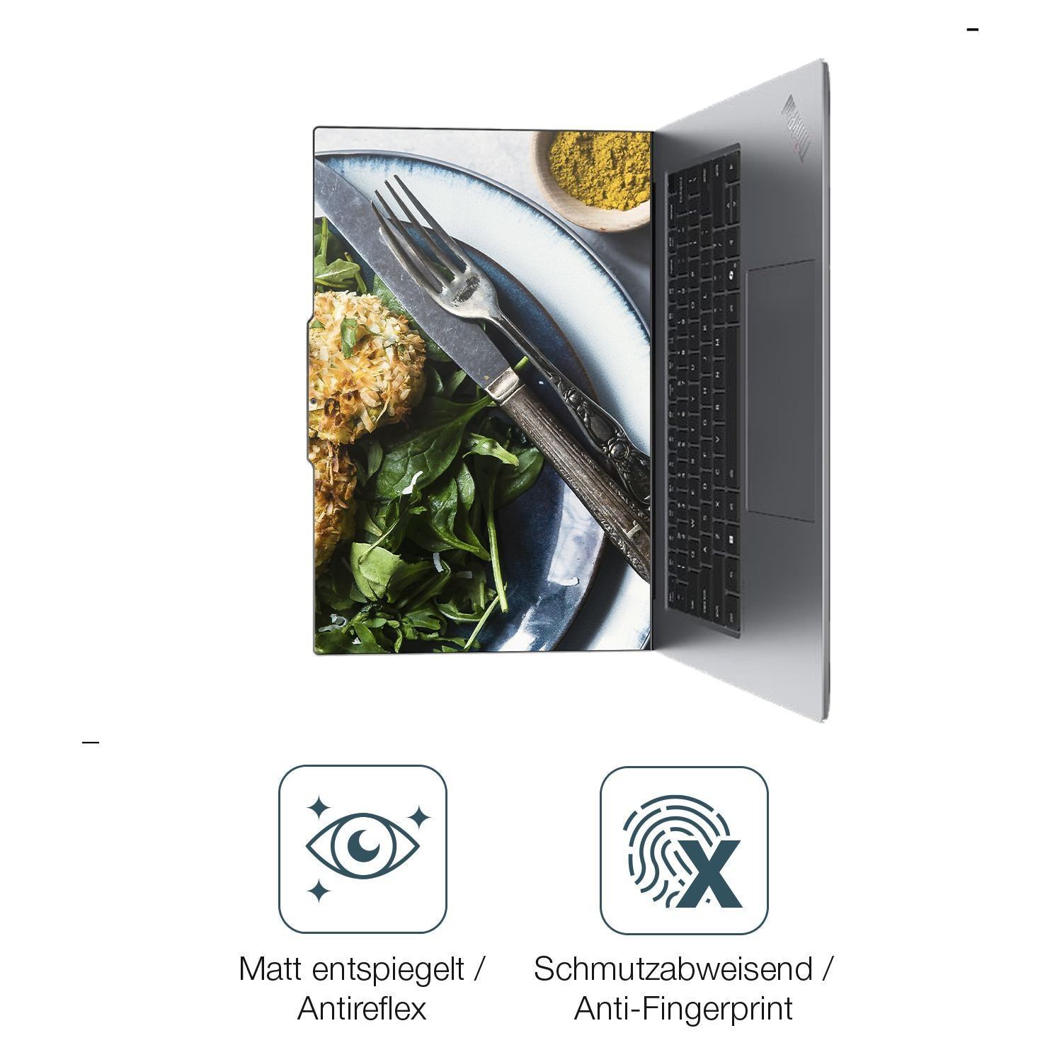 2x 9H Schutzfolie matt für Lenovo ThinkPad X9 15 G (5)