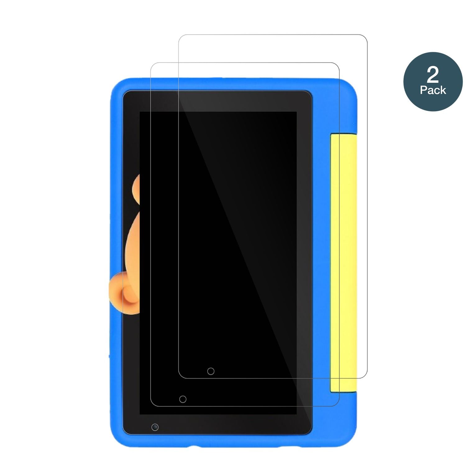 2x 9H Schutzfolie für Happybe Kids Tablet 7 Zoll P (2)
