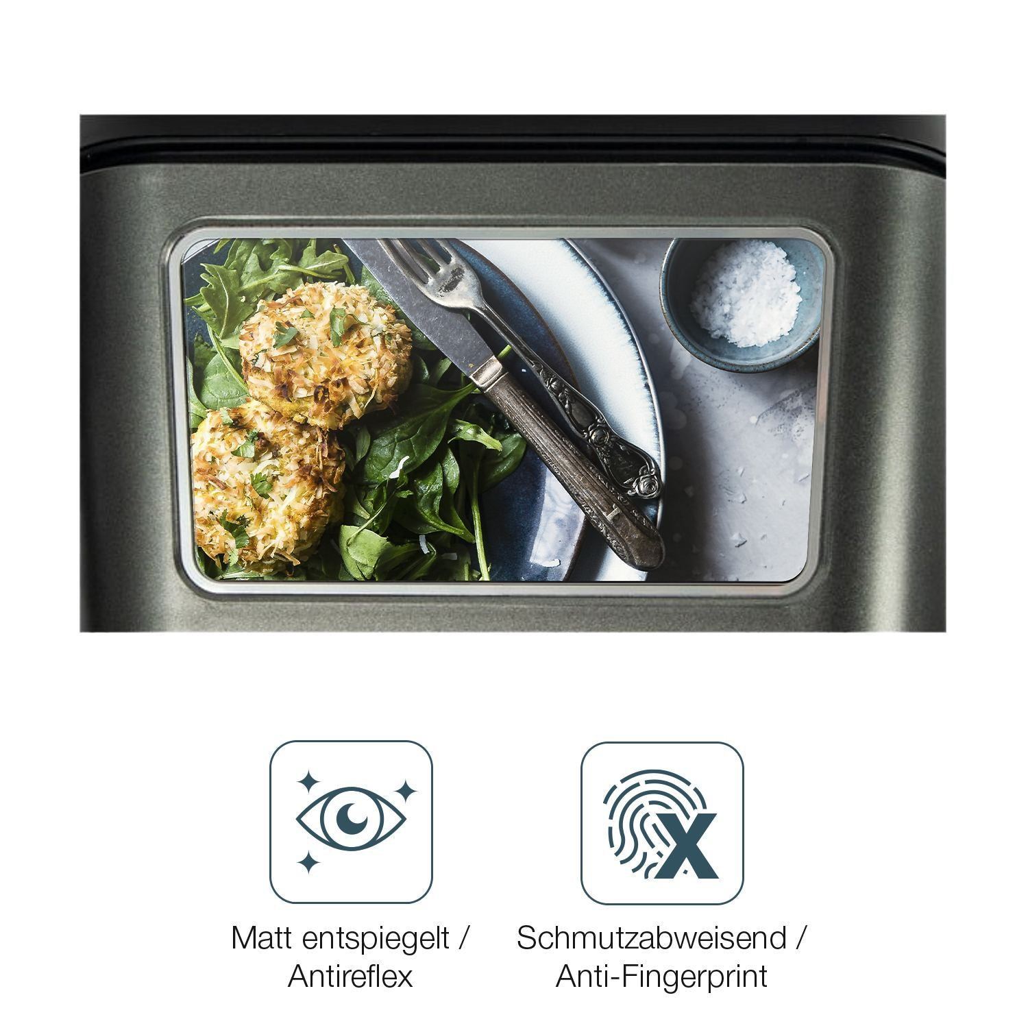 2x Schutzfolie matt für Ninja BN800EU 3-in-1 Displ (4)