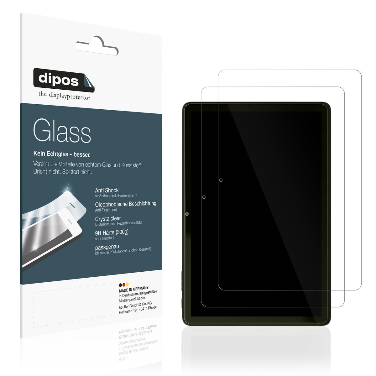 2x 9H Schutzfolie für Vale Tablet V10A Panzerfolie (1)
