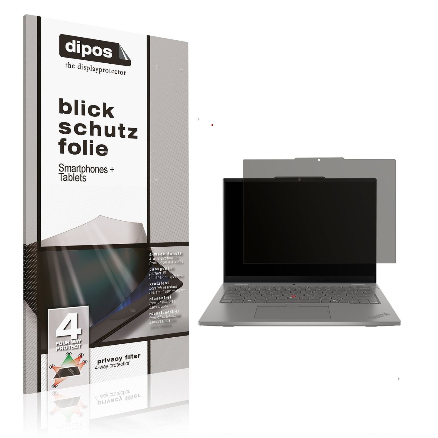 Blickschutzfolie für Lenovo ThinkPad L13 Gen 6 mat (1)