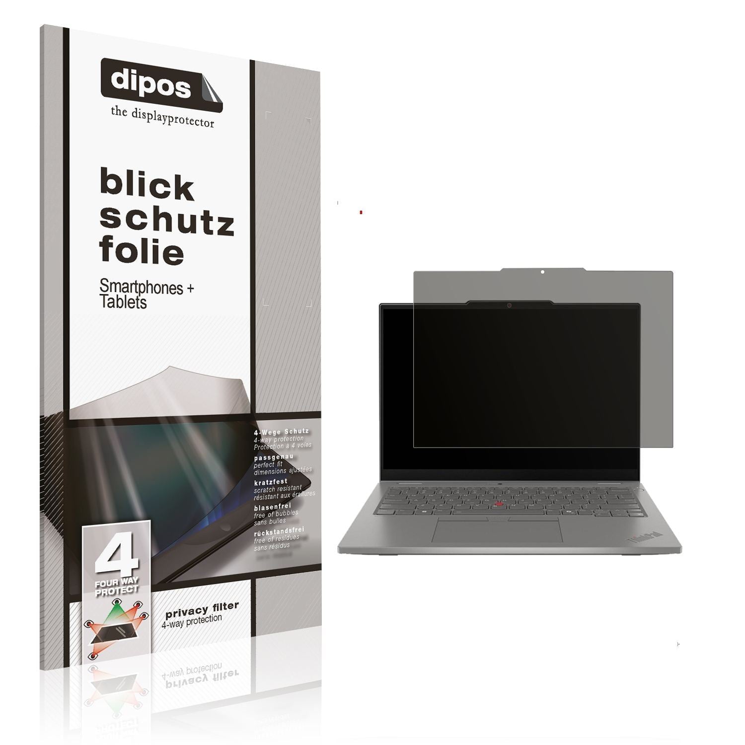 Blickschutzfolie für Lenovo ThinkPad L13 Gen 6 mat (1)