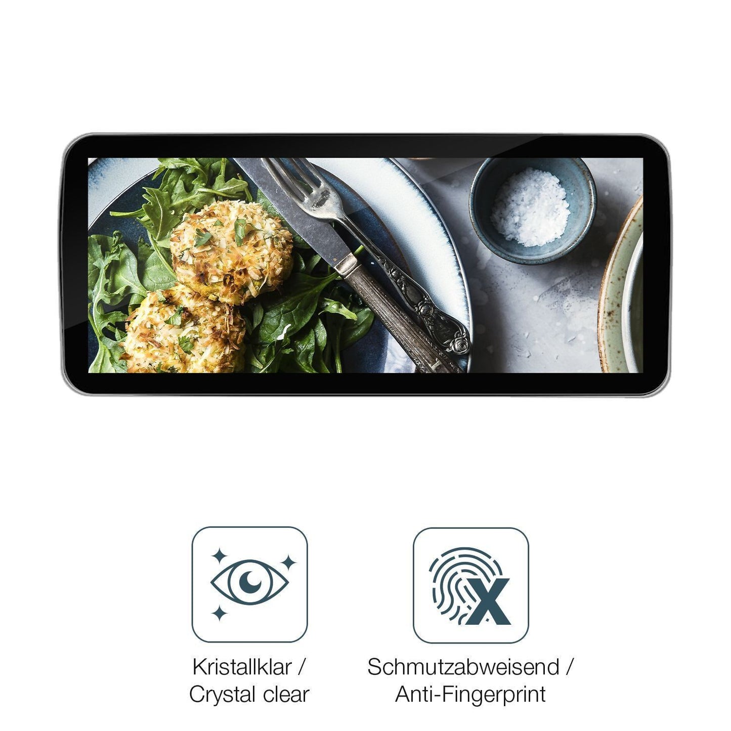 2x 9H Schutzfolie für Ninetom Car Radio 12.3 Zoll  (5)