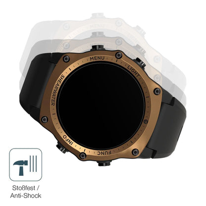2x 9H Schutzfolie matt für Shearwater Teric dive P (4)
