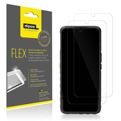 2x 3D Full Cover Schutzfolie für CAT S53 (1)