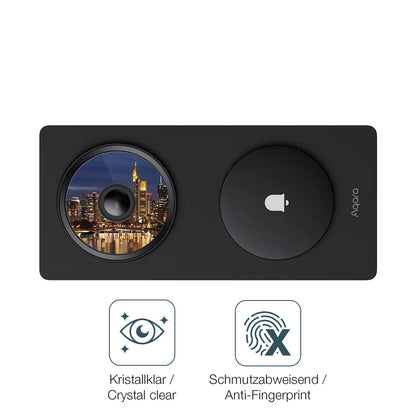 4x Schutzfolie klar für Aqara Hub G410 Display-Sch (4)