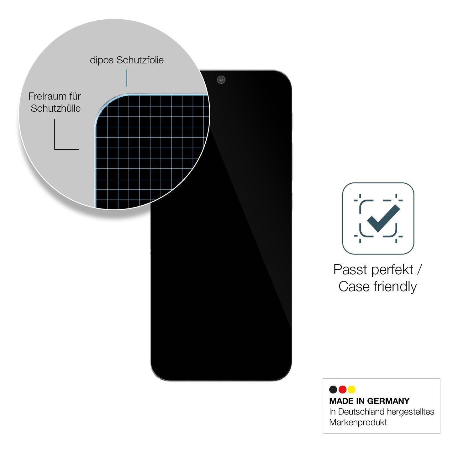 2x 9H Schutzfolie für Symphony Atom 3 Panzerfolie (6)