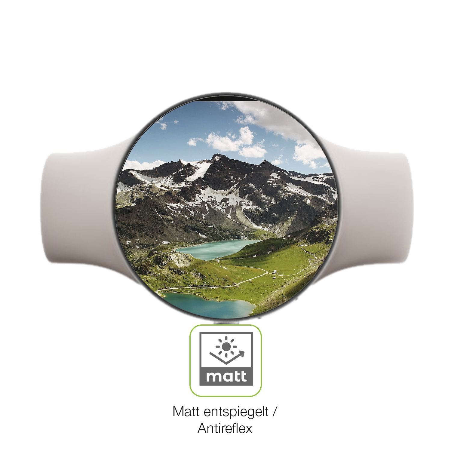 2x Full Cover Schutzfolie matt für Google Pixel Wa (6)