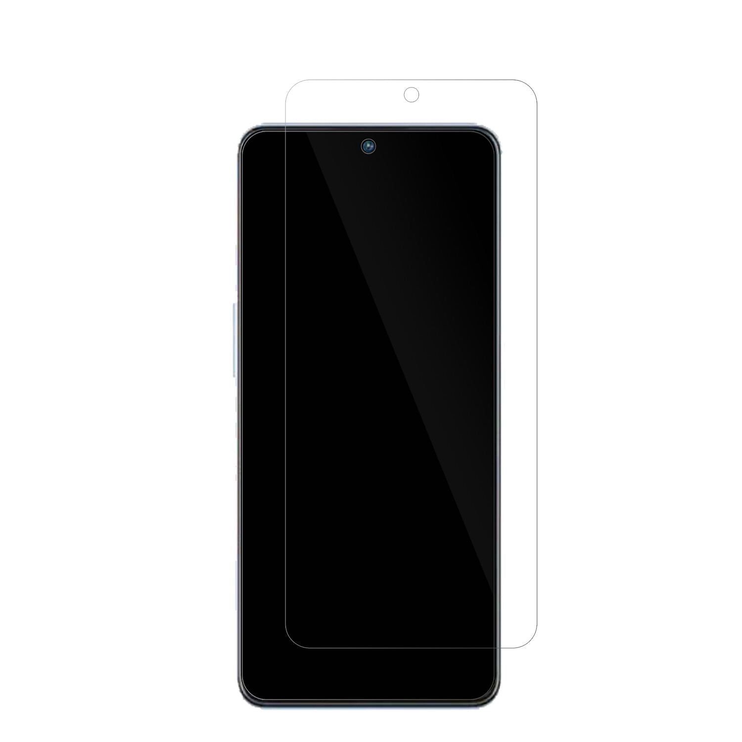 2x Schutzfolie klar für ZTE Axon 40 SE Display-Sch (2)