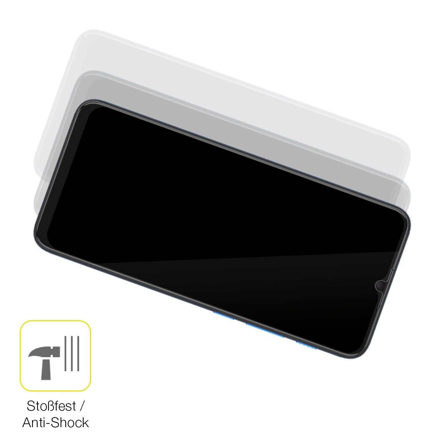 1x 3D Full Cover Schutzfolie für MOTOROLA Moto E7  (4)