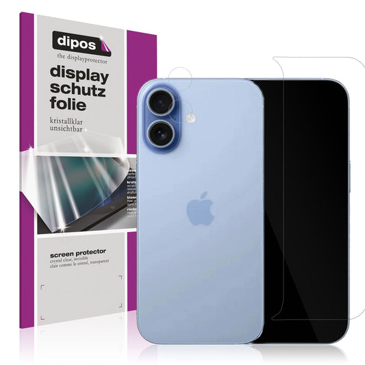 4x Schutzfolie klar für Apple iPhone 17 mit Kamera (1)