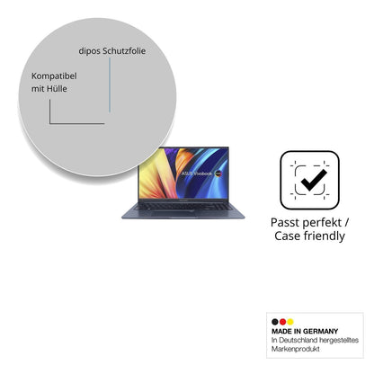 2x Schutzfolie matt für ASUS Vivobook 15X Display- (6)
