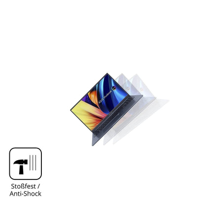 2x 9H Schutzfolie für ASUS Vivobook 15X Panzerfoli (4)