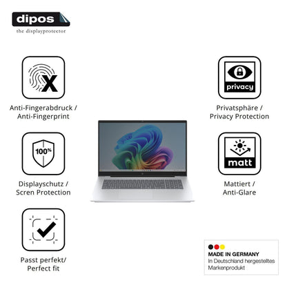 Blickschutzfolie für HP OmniBook 7 17-dc matt Schu (5)