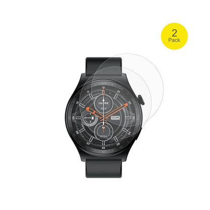 2x Full Cover Schutzfolie matt für Infinix Xwatch  (2)