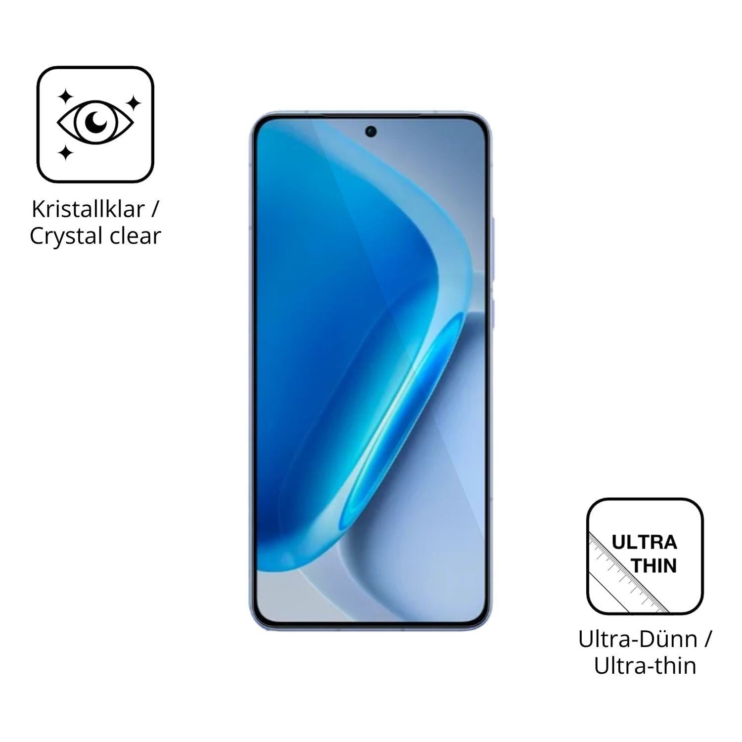 4x Schutzfolie klar für Vivo Iqoo Neo 11 Display-S (5)