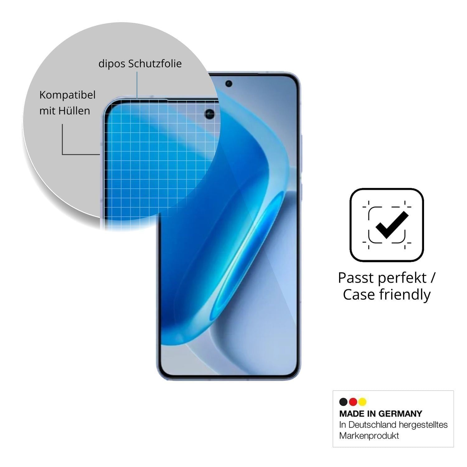 4x Schutzfolie klar für Vivo Iqoo Neo 11 Display-S (6)