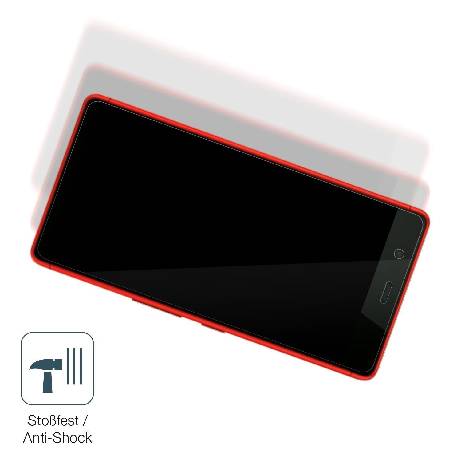 2x 9H Schutzfolie für Fujitsu Arrows Be F-05J Panz (4)