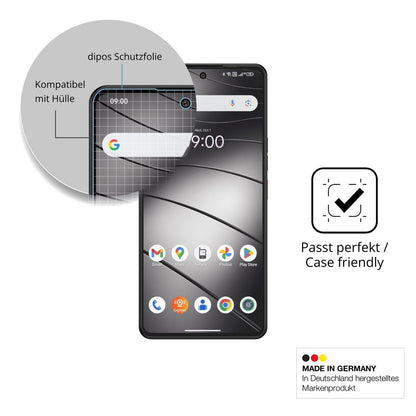 4x Schutzfolie matt für Gigaset GS6 Pro Display-Sc (6)