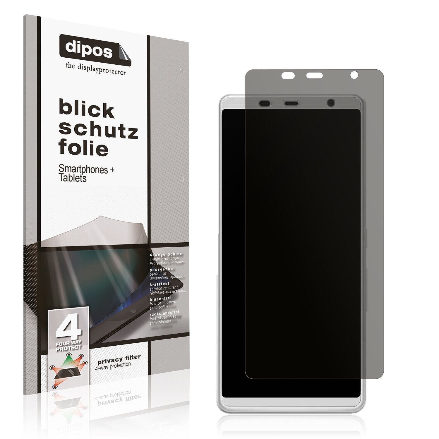 Blickschutzfolie für Fujitsu Arrows Be F-02L matt  (1)
