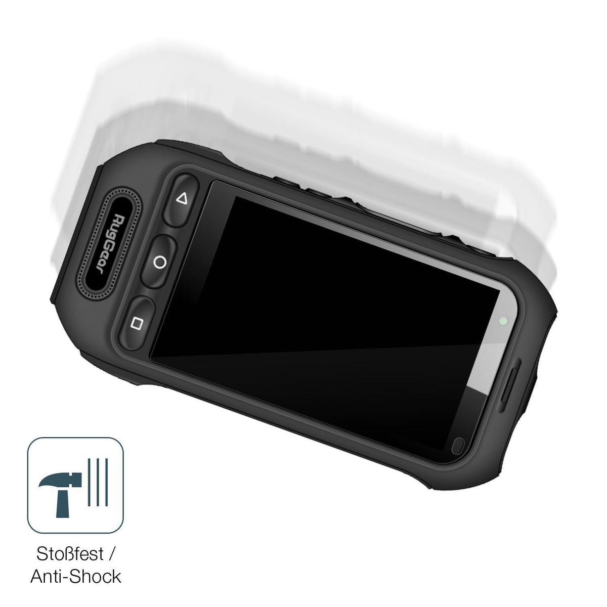 2x 9H Schutzfolie für RugGear RG360 Panzerfolie (4)
