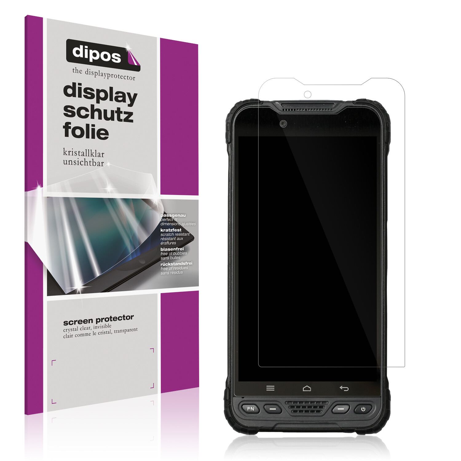 6x Schutzfolie klar für Rugged UT12P Display-Schut (1)