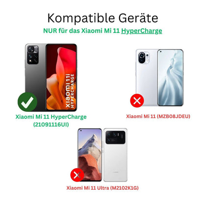 1x 9H Schutzfolie matt für Xiaomi MI 11 HyperCharg (2)