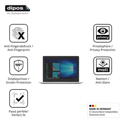 Blickschutzfolie für Lenovo IdeaPad D330 matt Schu (5)