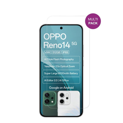 4x Schutzfolie klar für Oppo Reno14 5G Display-Sch (2)