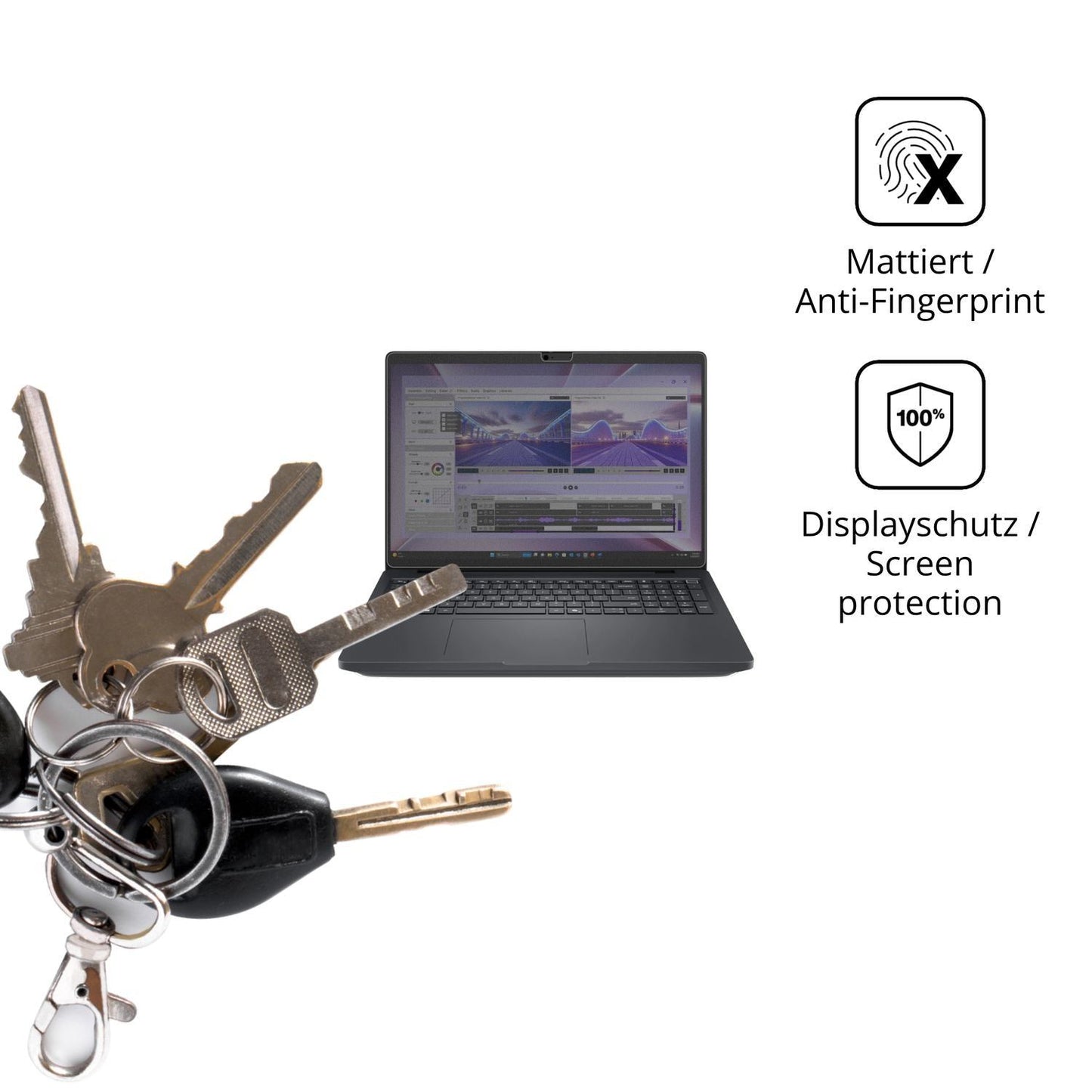 Blickschutzfolie für Dell Pro Max 16 MC16250 matt  (3)