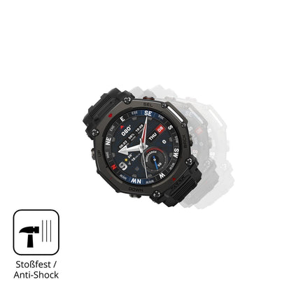 2x 9H Schutzfolie matt für Amazfit T-Rex 3 Pro 48m (4)